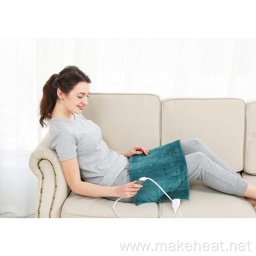 UL Approved Moist/Dry Body Heating Pad with LCD Display 8 Heat Settings 6 Timer Settings for Muscle Stiffness